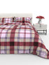 Carmel King 100% Cotton Satin King Size Bedsheet with 2 Pillow Covers - Extra Soft - 220 TC Satin Weave - 4